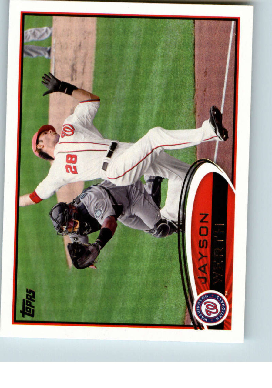 Topps Jayson Werth Baseball Trading Cards