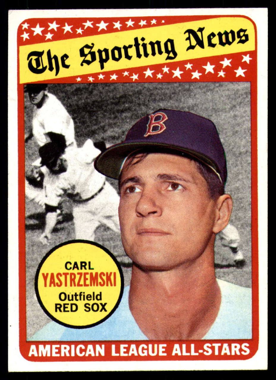  1968 Topps # 250 Carl Yastrzemski Boston Red Sox