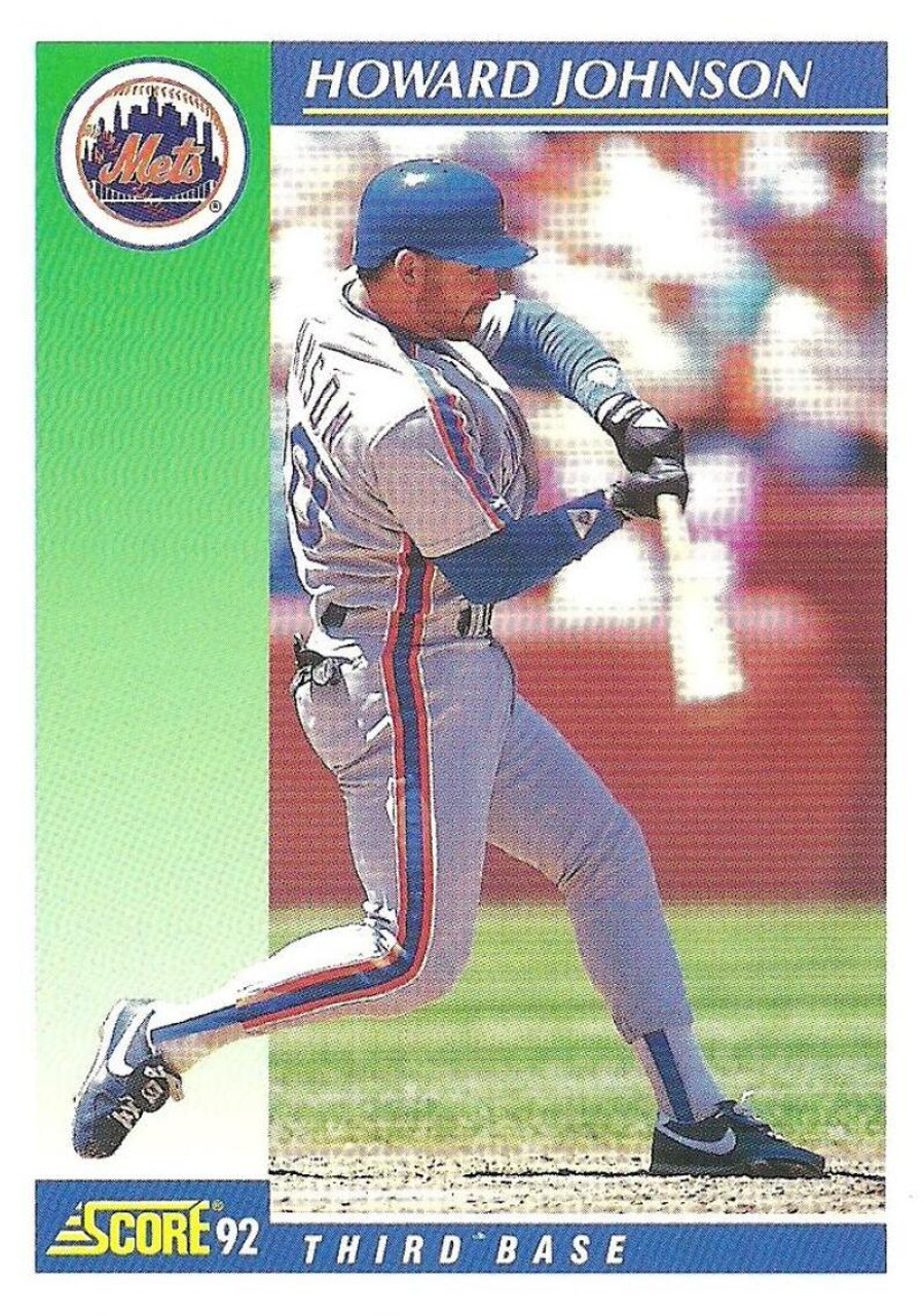 Howard Johnson 1991 New York Mets Third Baseman 1991 Topps 