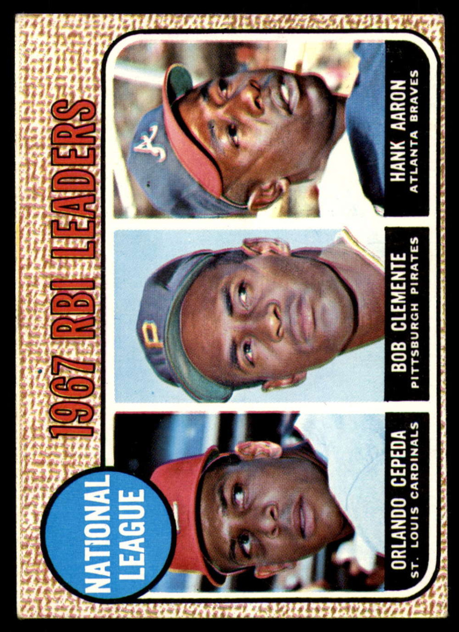 1968 Topps Orlando Cepeda