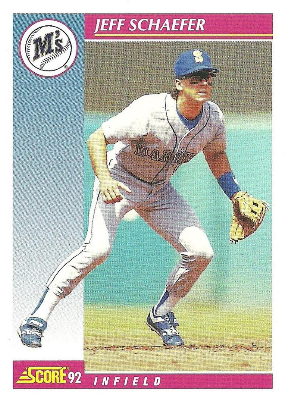 1992 Leaf Black Gold #513 Jeff Schaefer NM-MT Seattle Mariners - Under the  Radar Sports