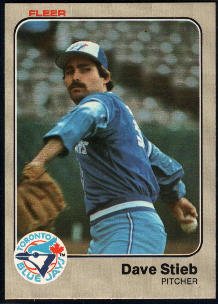 1986 Fleer #70 Dave Stieb VG Toronto Blue Jays - Under the Radar