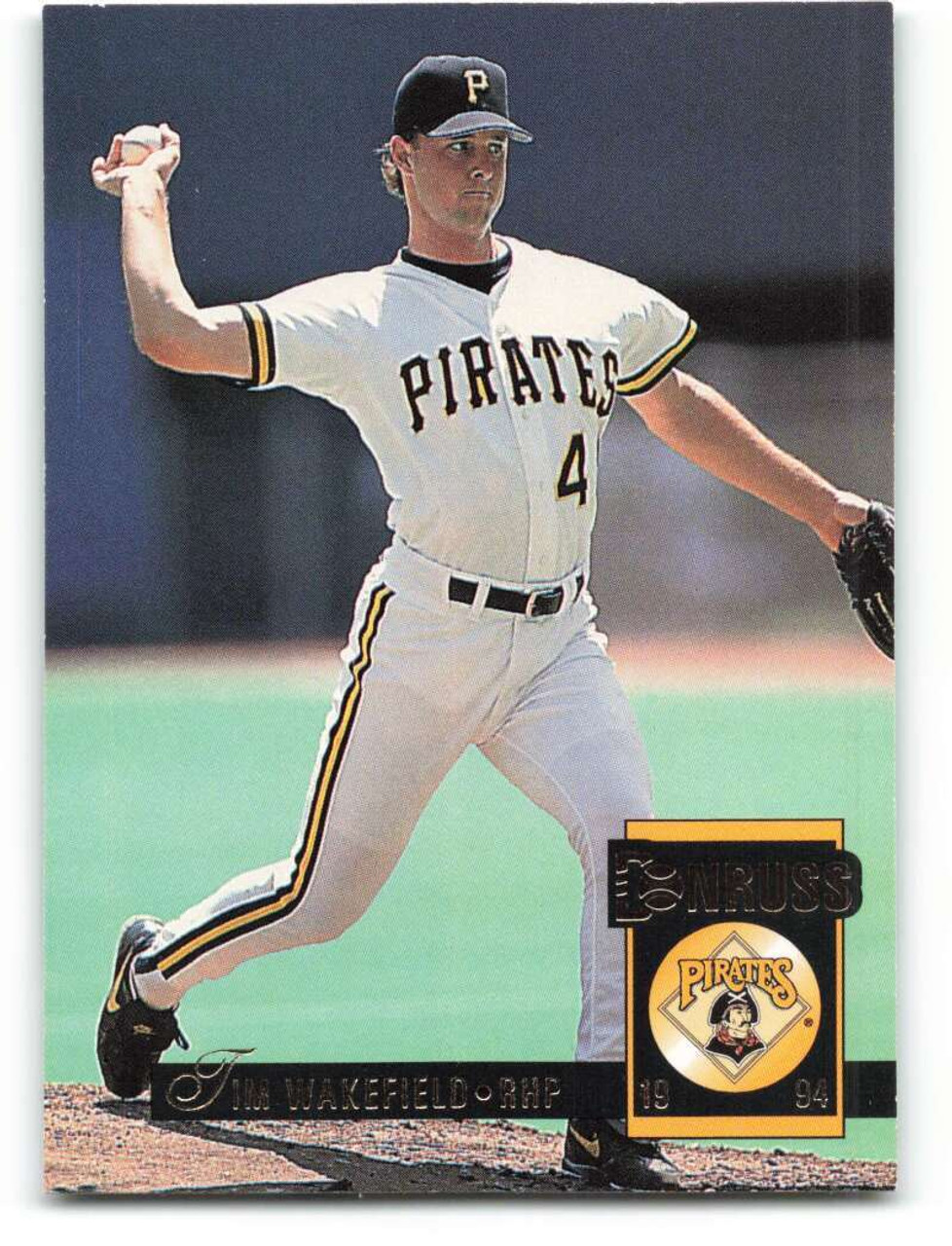  Baseball MLB 1994 Donruss #471 Tim Wakefield VG Pirates :  Collectibles & Fine Art