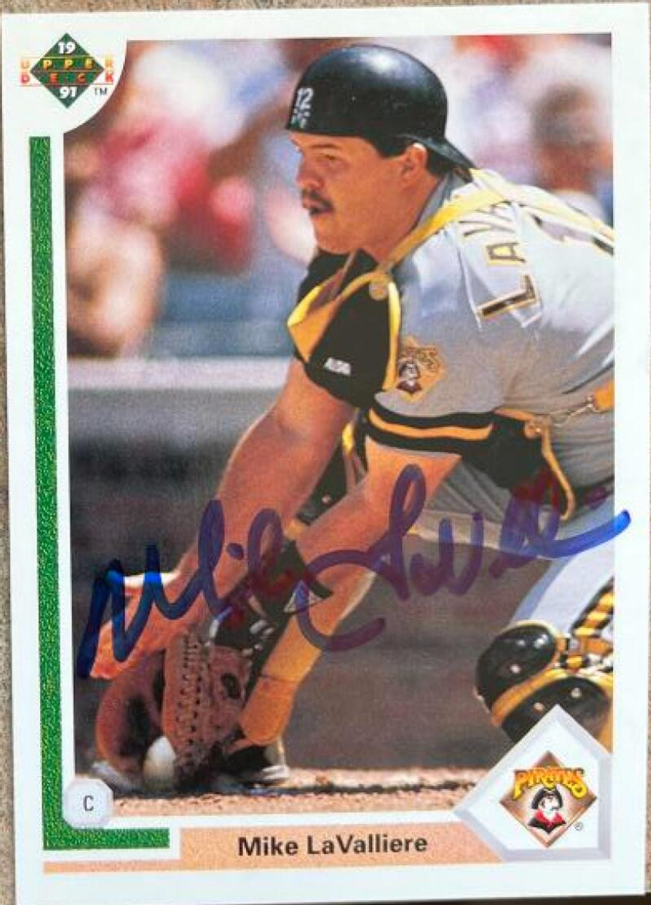 Mike Lavalliere Autographed Signed Photo - Pittsburgh Pirates - Autographs