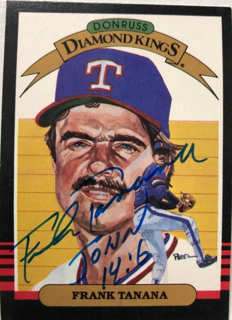 Frank Tanana Autographed 1985 Donruss #220 - Under the Radar Sports