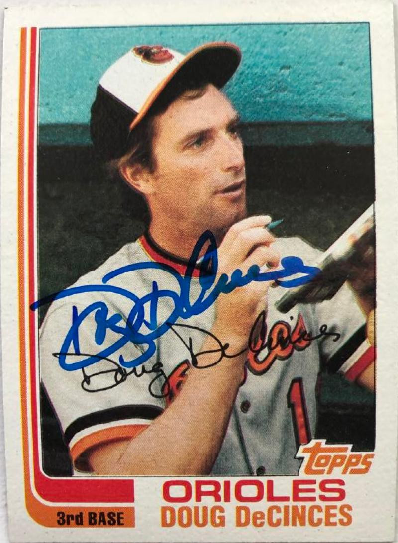 Doug DeCinces Autographed 1982 Topps #564 - Under the Radar Sports