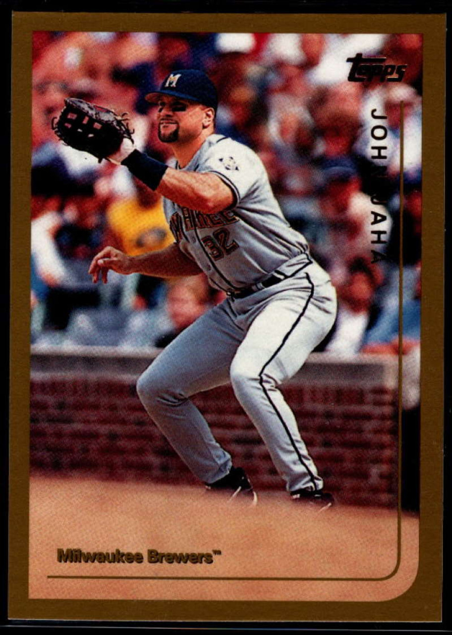 1996 Topps #317 John Jaha VG Milwaukee Brewers - Under the Radar