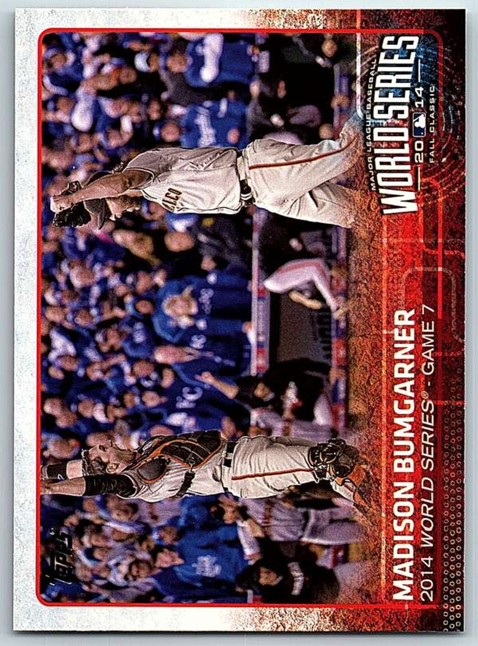 2015 Topps #188 Madison Bumgarner 2014 World Series Game 1