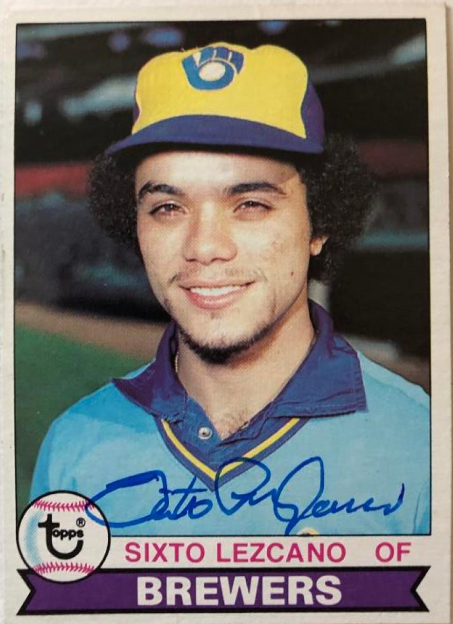 1983 Topps Sixto Lezcano