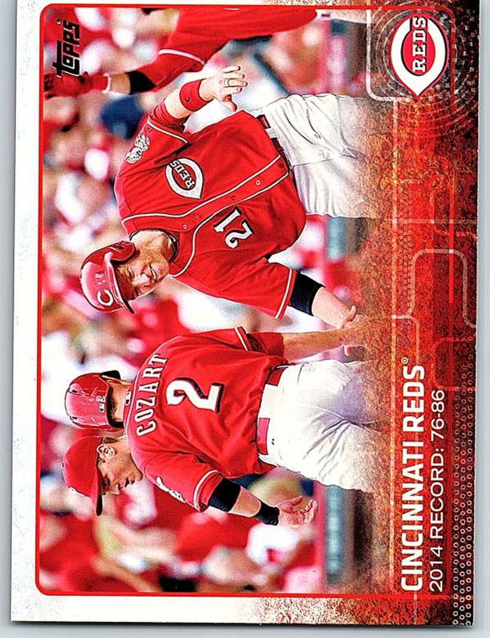 2015 Topps #266 Brandon Phillips NM Cincinnati Reds - Under the