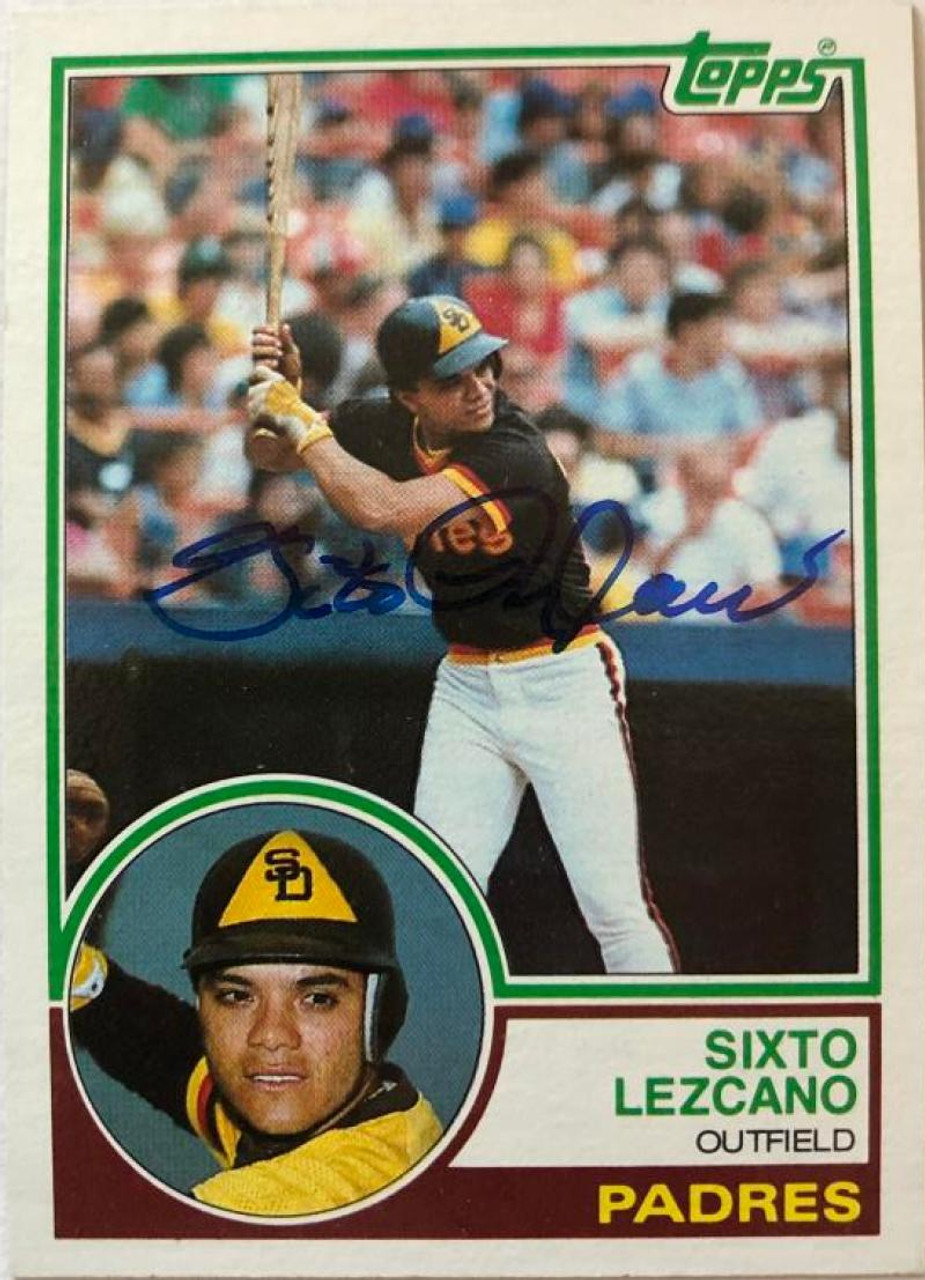 1981 Topps & Topps Traded Sixto Lezcano