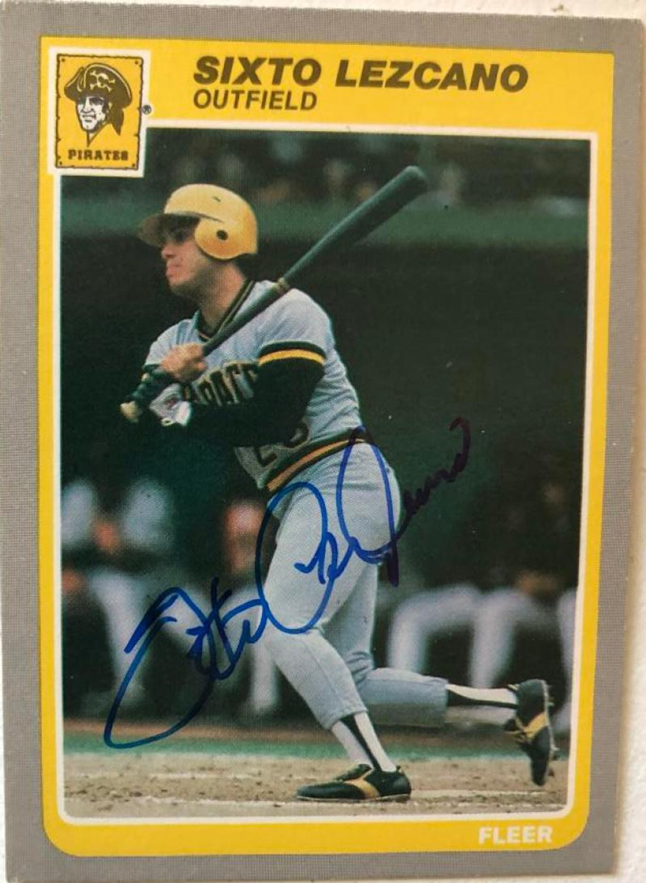 Sixto Lezcano Autographed 1985 Topps #556 - Under the Radar Sports