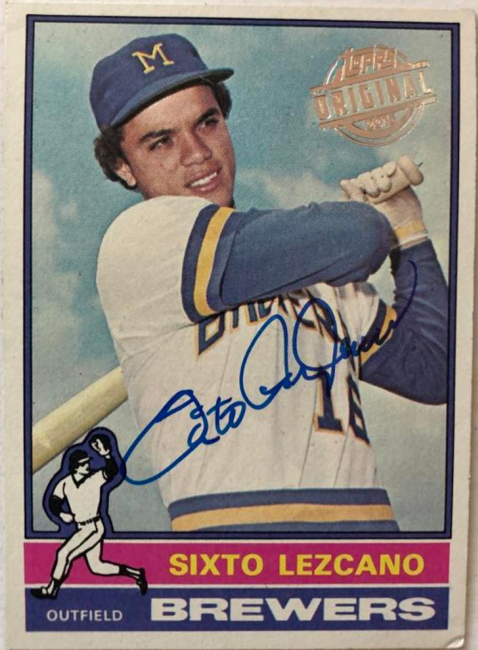 Sixto Lezcano Autographed Memorabilia