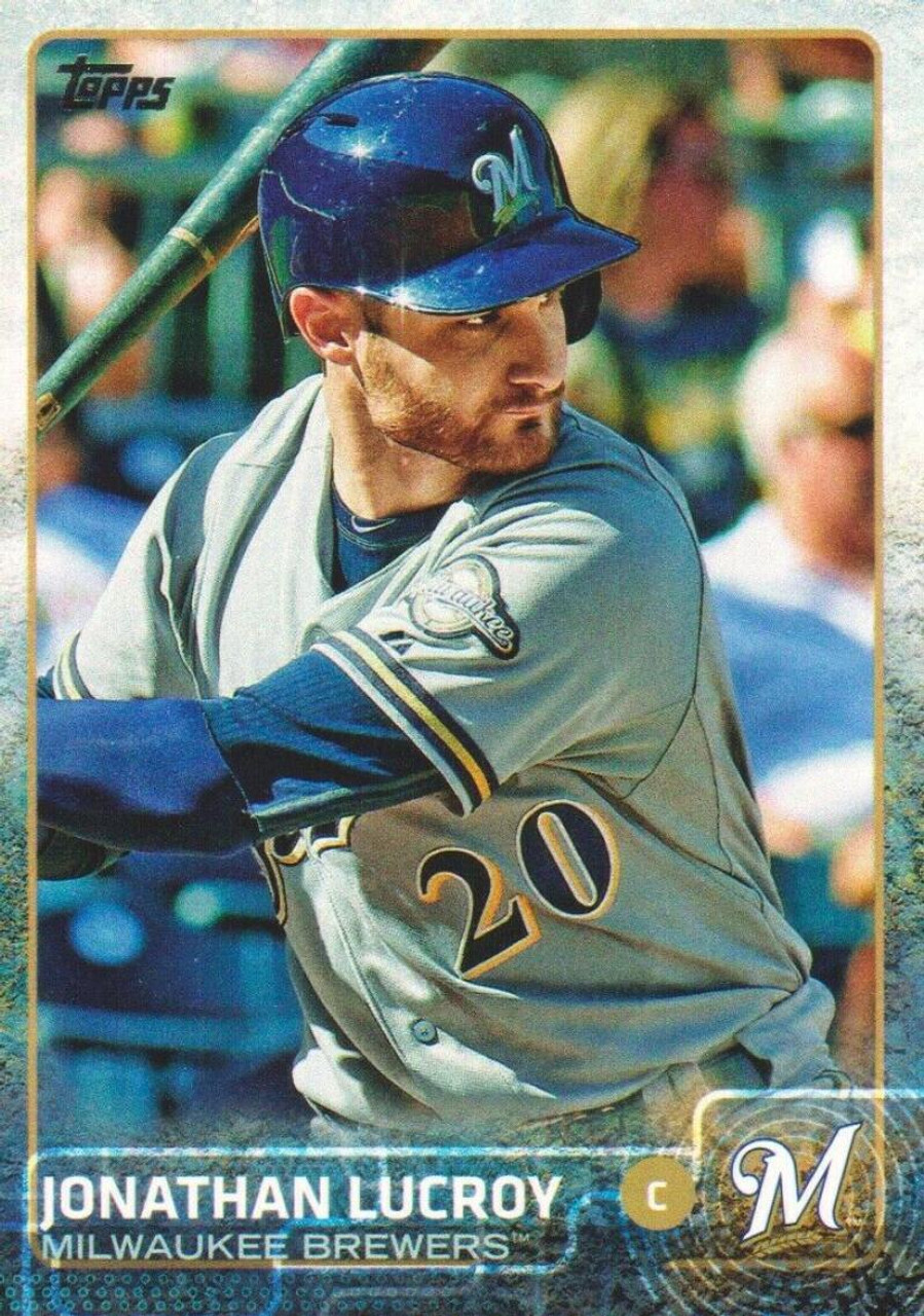 2015 Topps #675 Jonathan Lucroy NM Milwaukee Brewers - Under the Radar  Sports