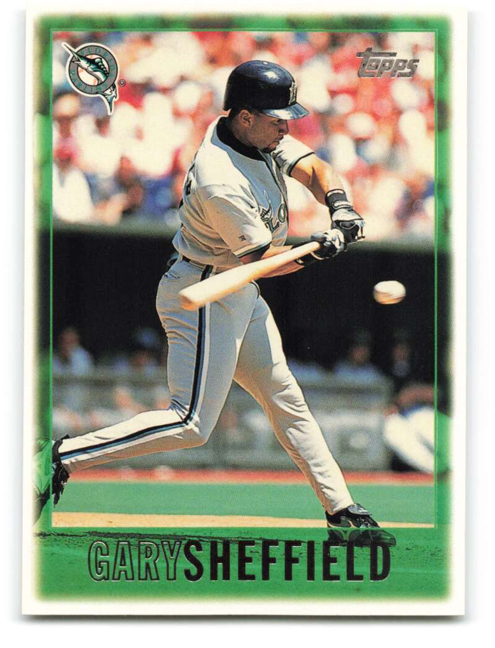 1995 Topps #440 Gary Sheffield VG Florida Marlins