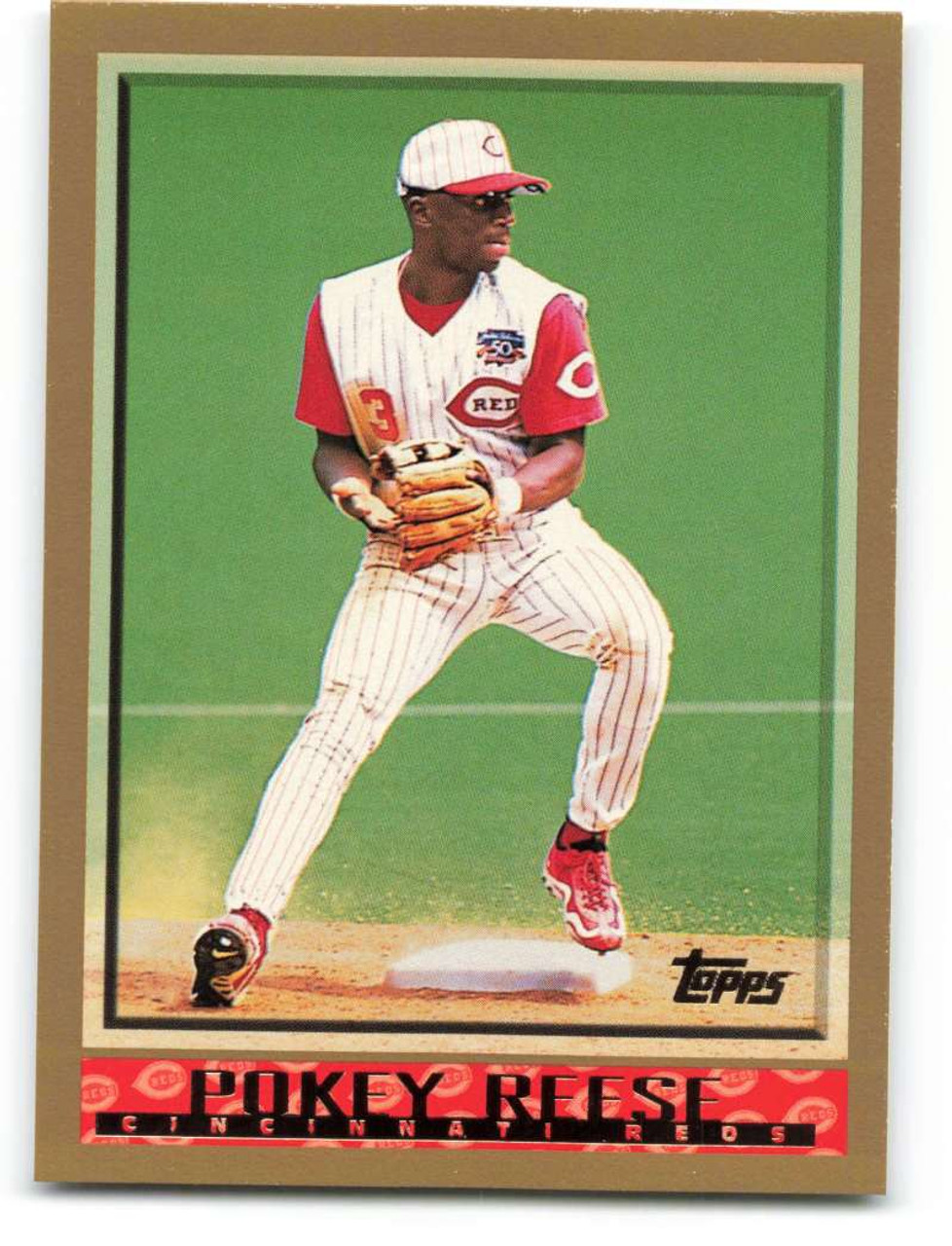 1998 Topps #159 Pokey Reese VG Cincinnati Reds - Under the Radar Sports