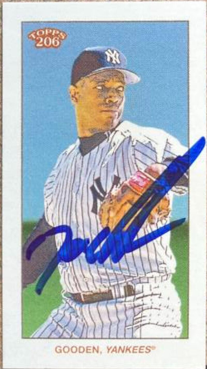 Dwight Gooden Autographed 2021 Topps 206#NNO W3 at 's Sports  Collectibles Store