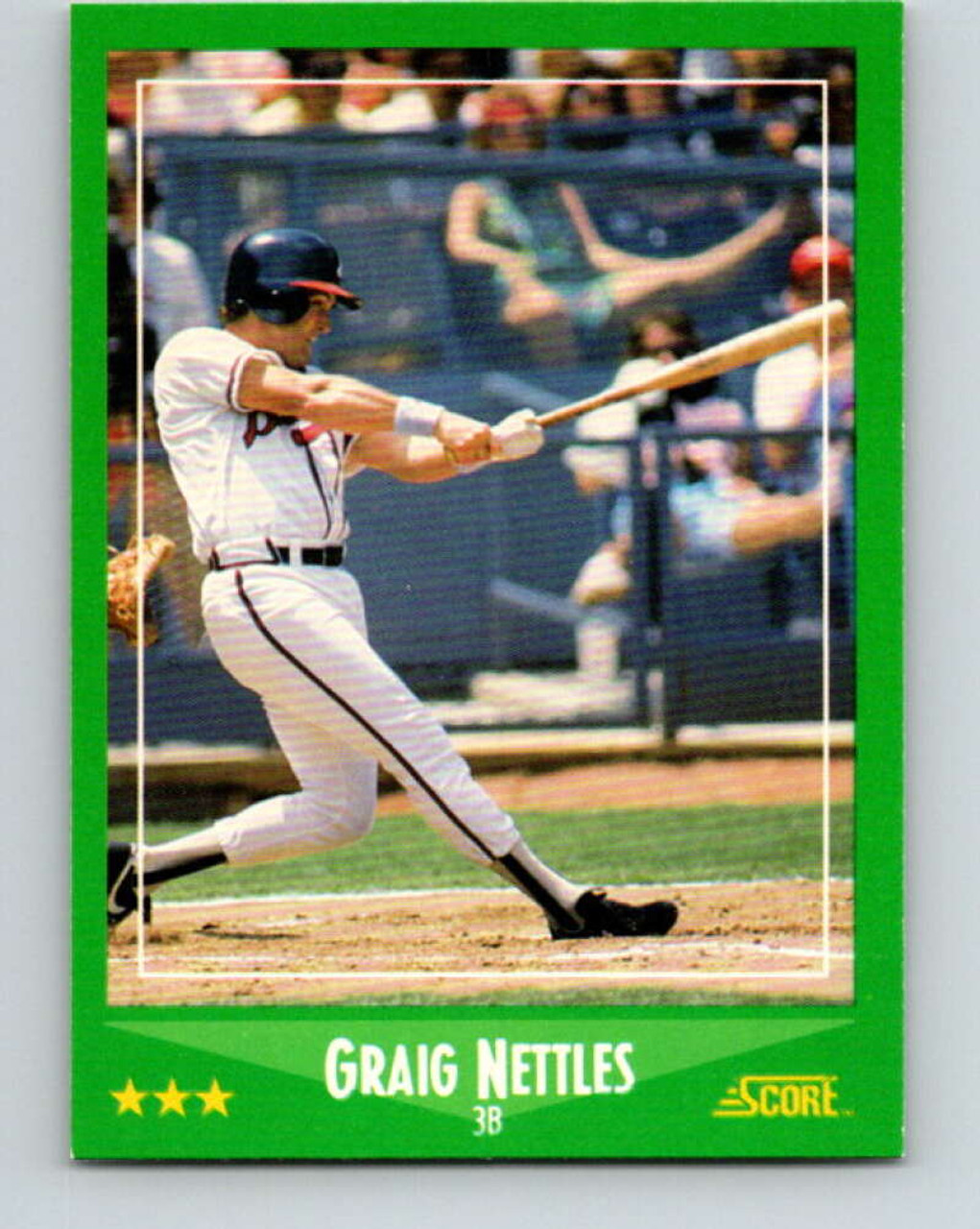  1989 Score Baseball #277 Graig Nettles Montreal Expos