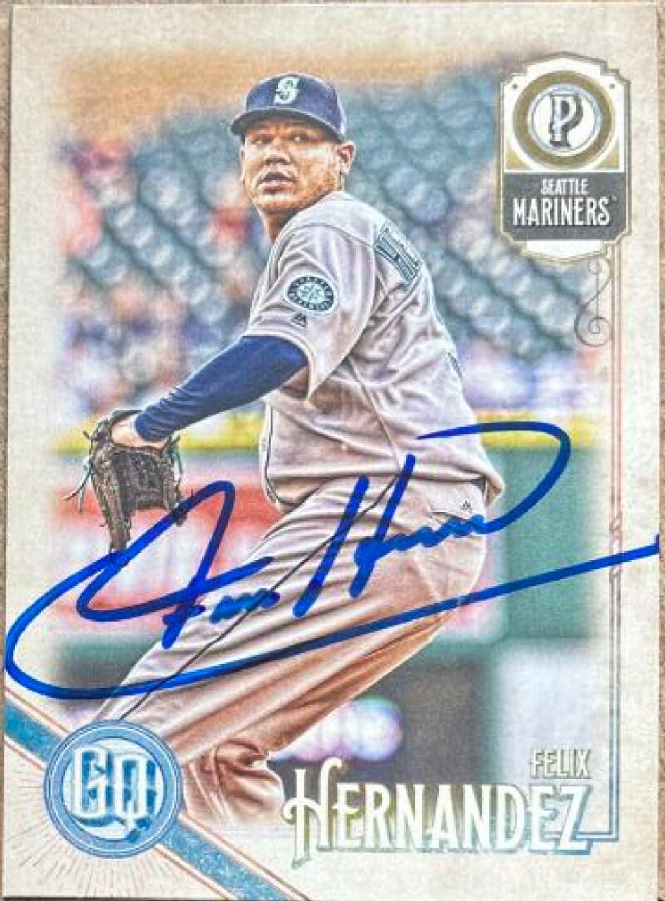 felix hernandez autograph