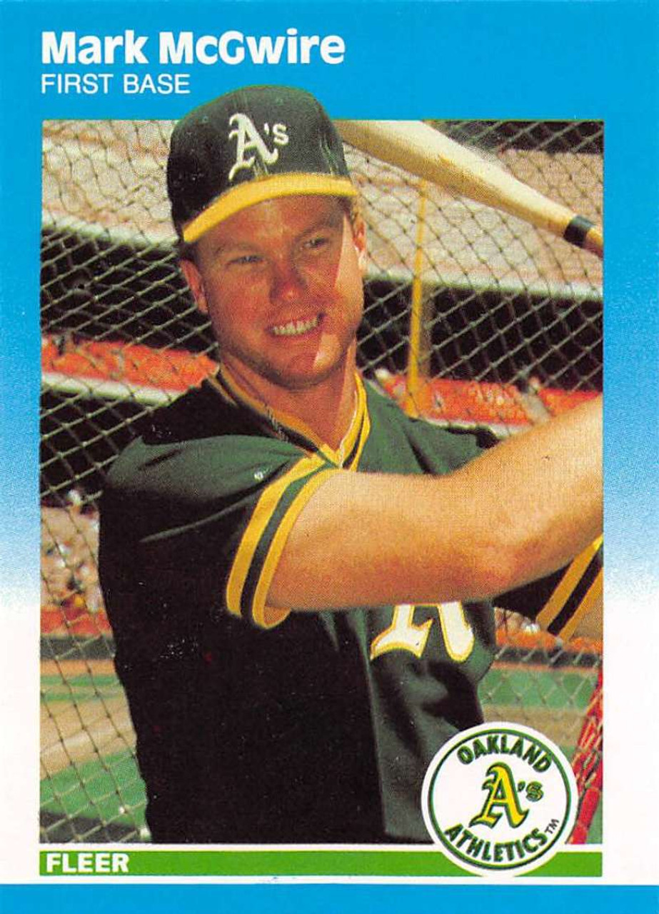  1987 Topps #366 Mark McGwire Baseball Card - 1st Card