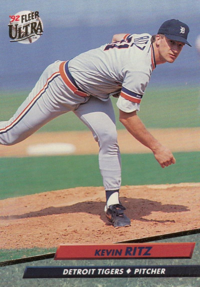 Levin Rytz 1992 Ultra #368 Kevin Ritz VG Detroit Tigers - Under the Radar Sports