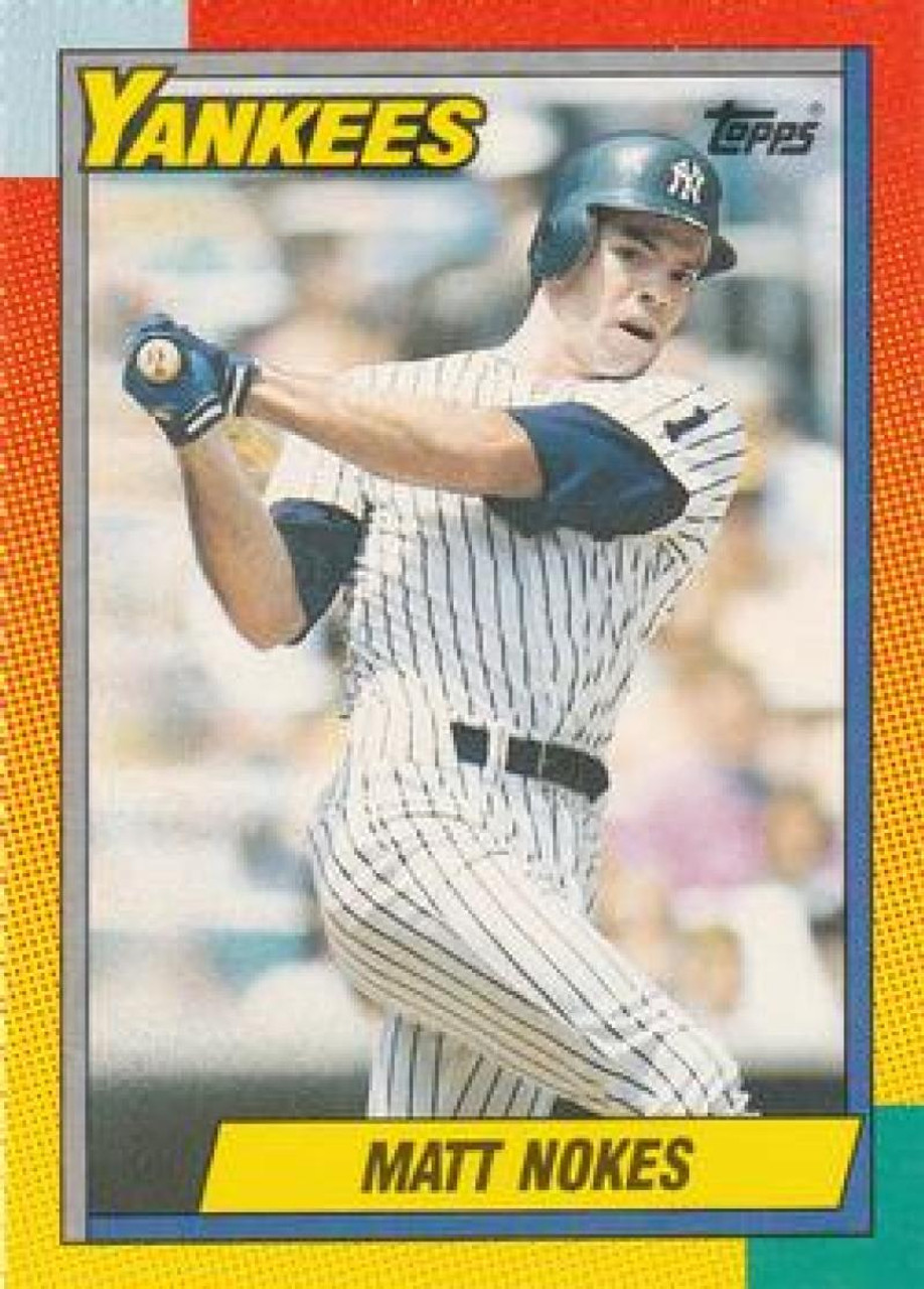 1990 Topps Traded #81T Matt Nokes NM-MT New York Yankees - Under the ...