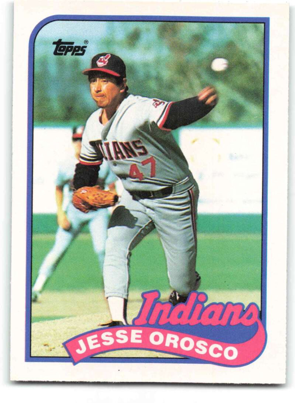 1990 Donruss #154 Jesse Orosco NM-MT Cleveland Indians - Under the Radar  Sports