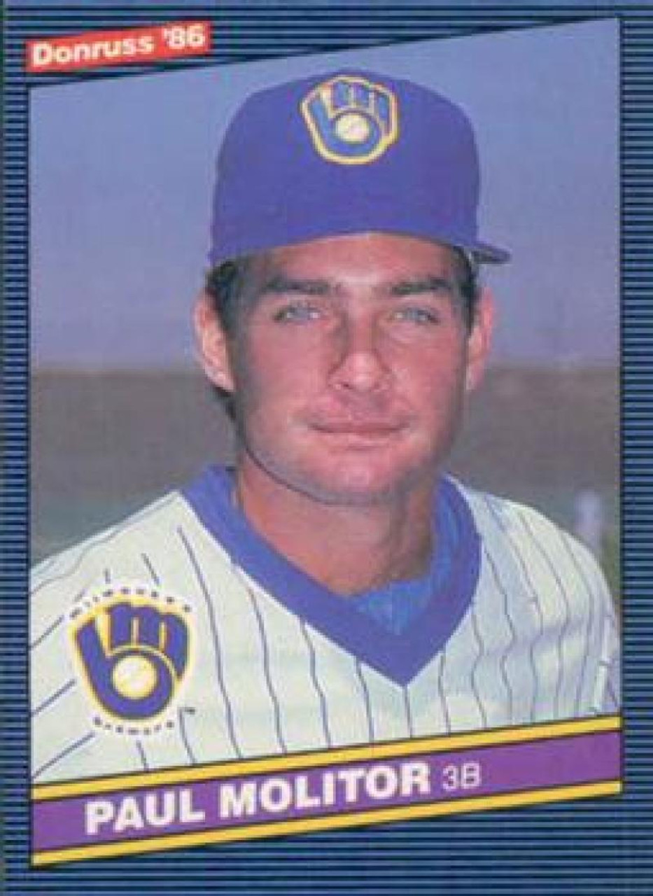 1988 Paul Molitor Donruss Diamond Kings #7 Baseball Card