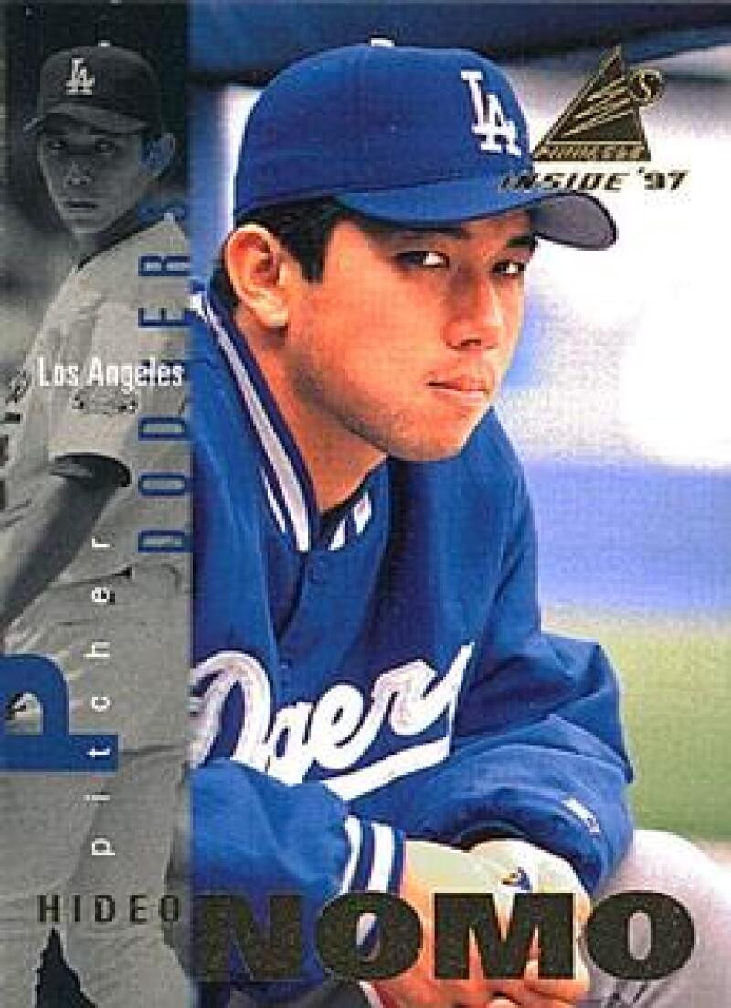 1997 Pinnacle Inside #5 Hideo Nomo NM-MT Los Angeles Dodgers