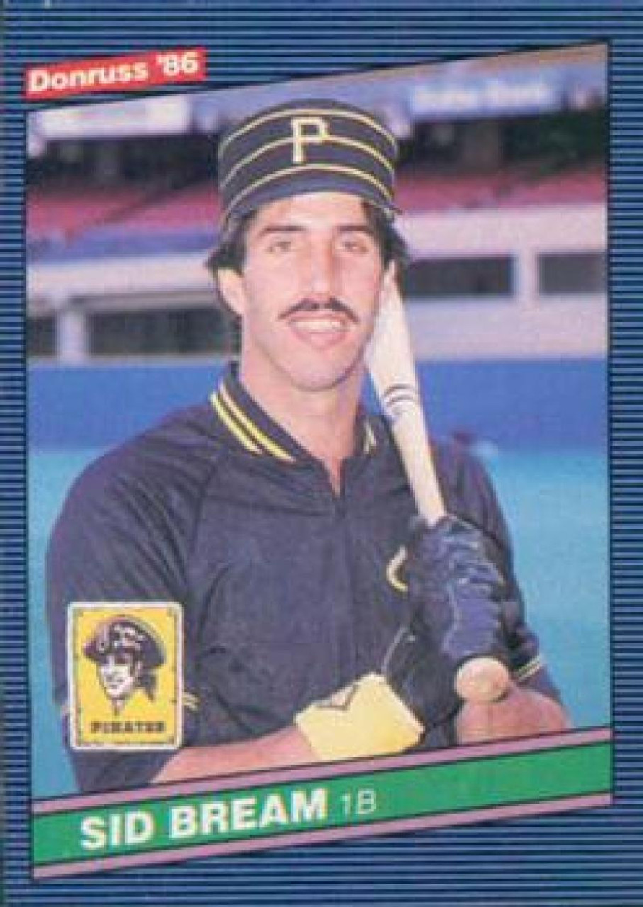 1986 Donruss #566 Sid Bream NM-MT Pittsburgh Pirates - Under the