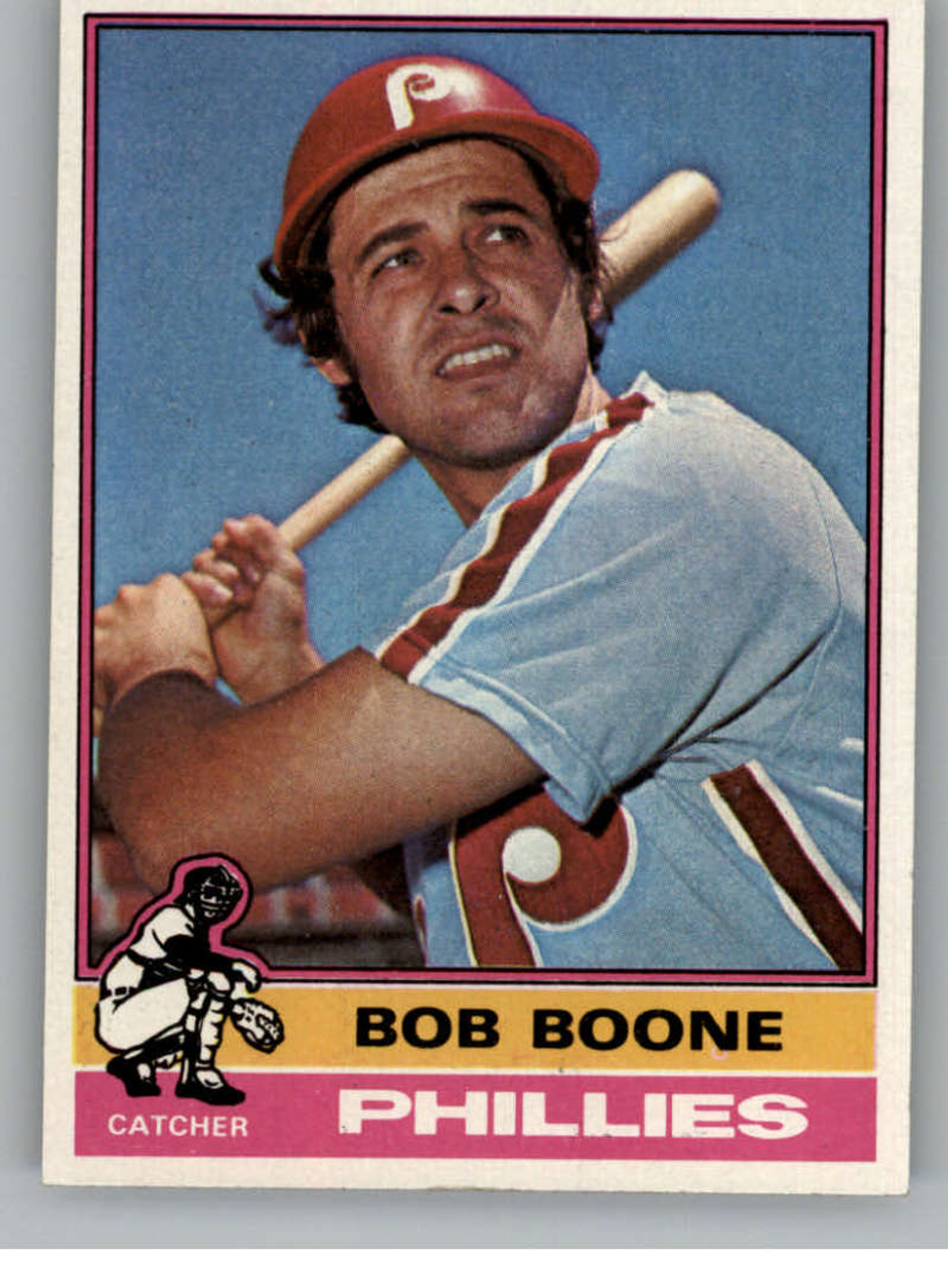 1976 Topps #318 Bob Boone VG Philadelphia Phillies - Under the Radar Sports