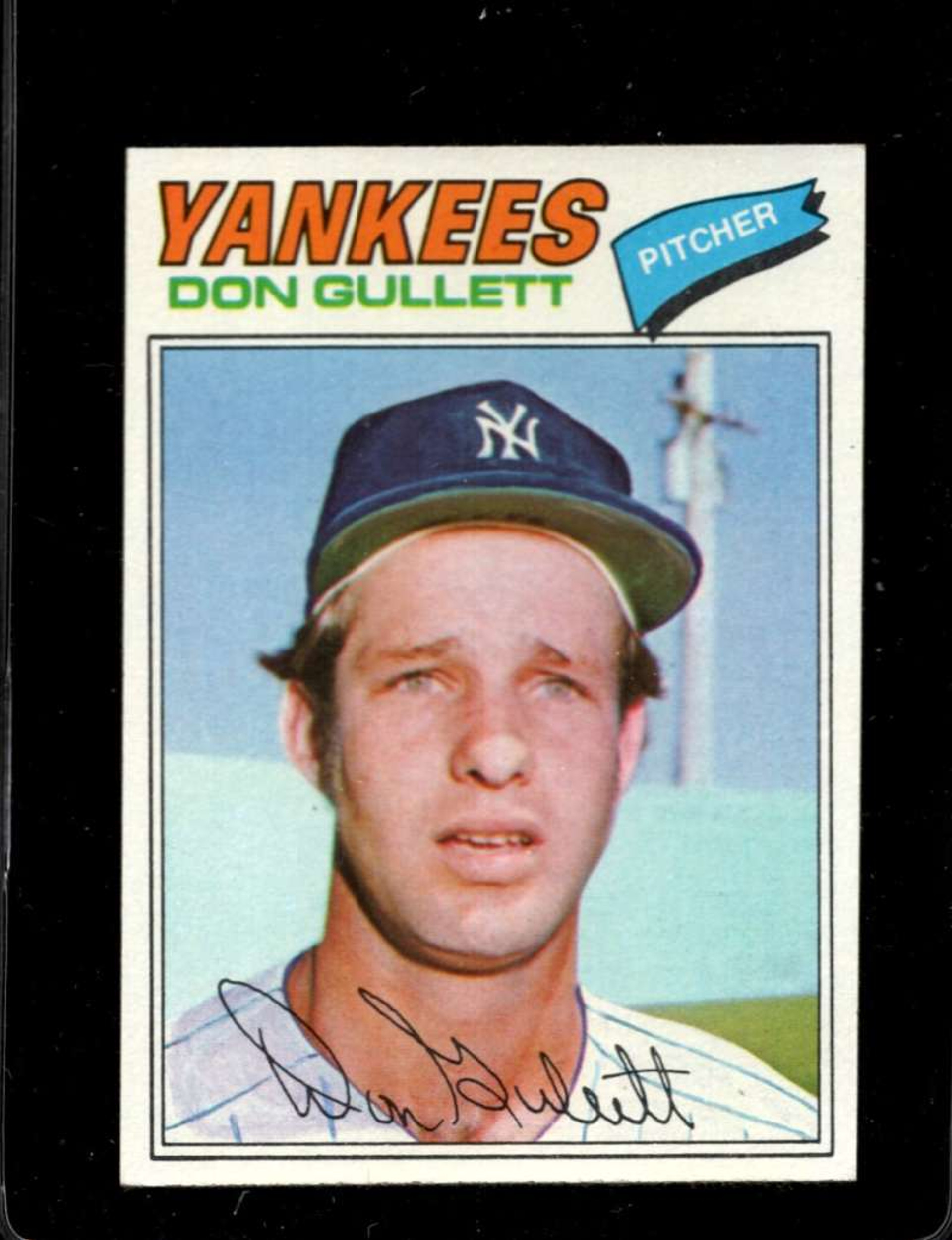 1977 Topps #15 Don Gullett VG New York Yankees - Under the Radar Sports