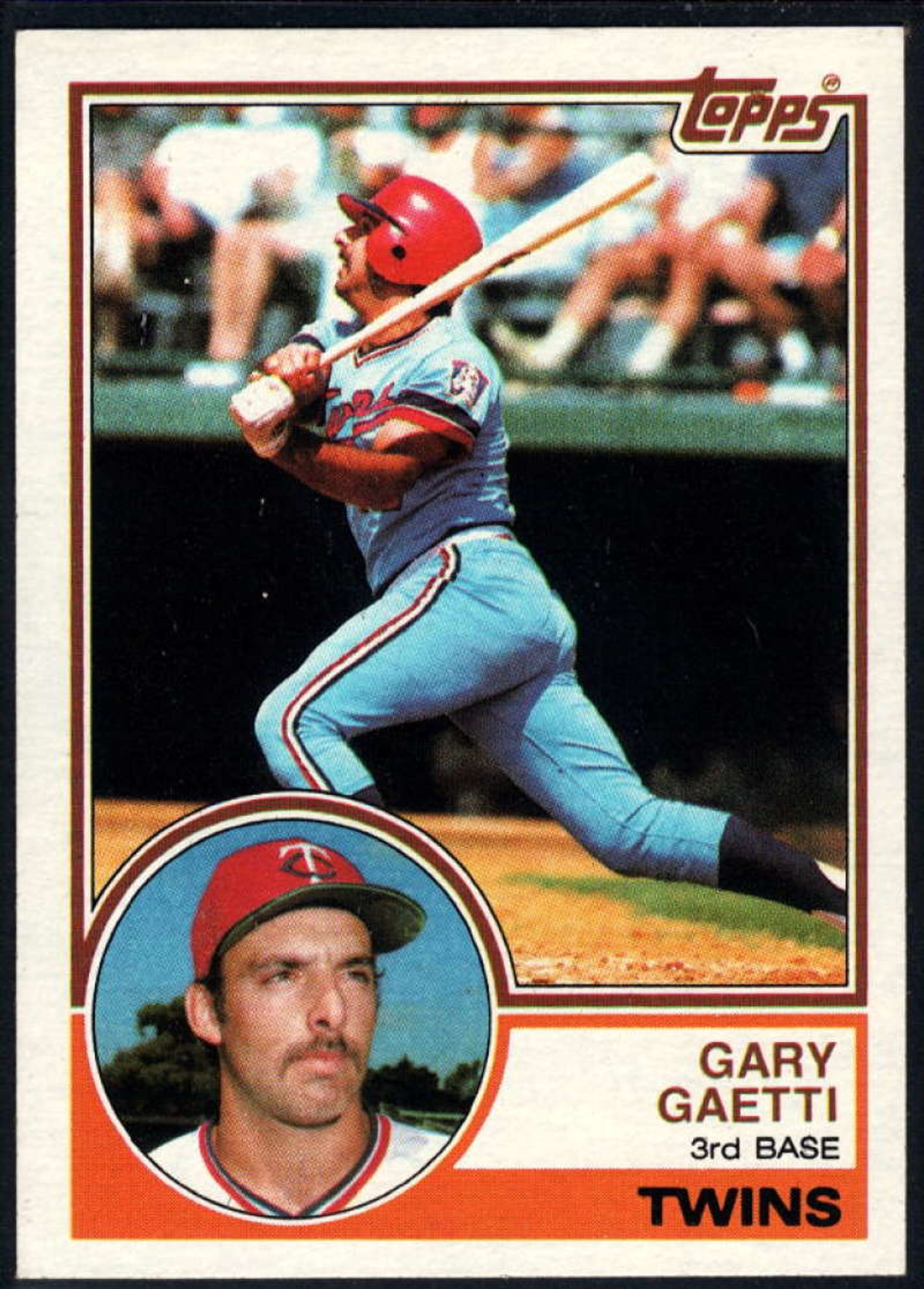 1985 Topps #304 Gary Gaetti VG Minnesota Twins - Under the Radar Sports