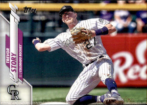 2020 Topps #637 Trevor Story NM-MT Colorado Rockies 