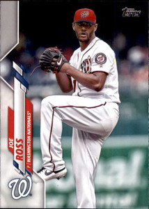 2020 Topps #647 Joe Ross NM-MT Washington Nationals 