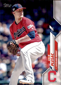 2020 Topps #653 Zach Plesac NM-MT Cleveland Indians 