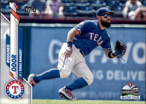 2020 Topps #657 Rougned Odor NM-MT Texas Rangers 