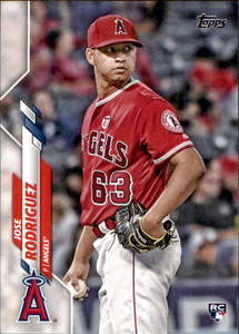 2020 Topps #678 Jose Rodriguez NM-MT RC Rookie Los Angeles Angels 