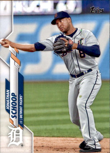2020 Topps #692 Jonathan Schoop NM-MT Detroit Tigers 