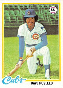 1978 Topps #423 Dave Rosello VG Chicago Cubs 