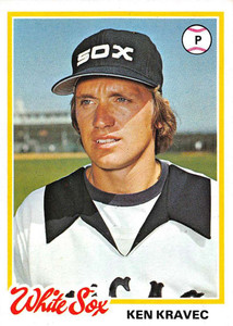 1978 Topps #439 Ken Kravec VG Chicago White Sox 