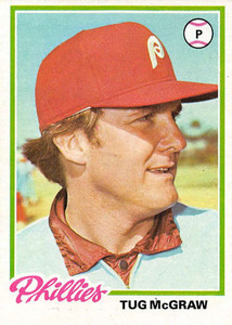 1978 Topps #446 Tug McGraw VG Philadelphia Phillies 