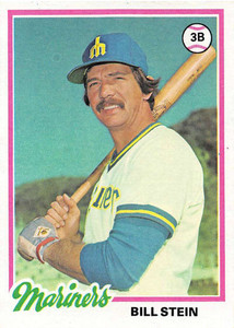 1978 Topps #476 Bill Stein VG Seattle Mariners 