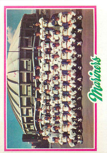 1978 Topps #499 Mariners Team VG Seattle Mariners 