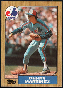 1987 Topps #252 Dennis Martinez NM-MT Montreal Expos 