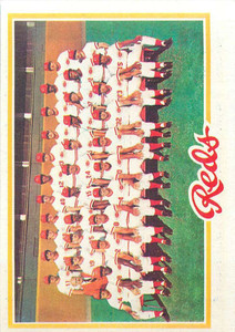1978 Topps #526 Reds Team VG Cincinnati Reds 