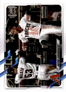 2021 Topps #287 Arizona Diamondbacks VG 