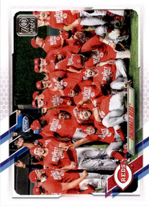 2021 Topps #587 Cincinnati Reds VG 