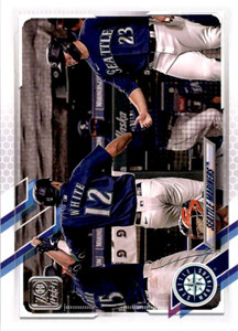 2021 Topps #599 Seattle Mariners VG 