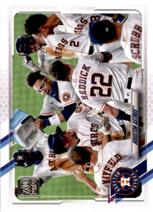 2021 Topps #545 Houston Astros VG 